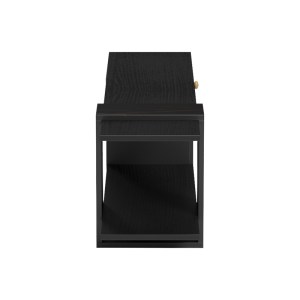 pak-230-000064-4 ΕΠΙΠΛΟ ΤΗΛΕΟΡΑΣΗΣ STANDI PAKOWORLD ΣΕ ΜΑΥΡΟ-ΜΑΥΡΟ ΜΑΡΜΑΡΟΥ ΑΠΟΧΡΩΣΗ 120X25X36.8ΕΚ