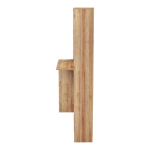 pak-230-000082-4 ΓΡΑΦΕΙΟ ΜΕ ΒΙΒΛΙΟΘΗΚΗ JANSON PAKOWORLD ΣΕ OAK ΑΠΟΧΡΩΣΗ 113.2X40X141.8ΕΚ