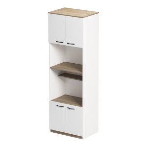 pak-230-000085-2 ΝΤΟΥΛΑΠΑ ΚΟΥΖΙΝΑΣ ROWAN PAKOWORLD ΣΕ ΛΕΥΚΗ-SONOMA ΑΠΟΧΡΩΣΗ 60X42X182ΕΚ