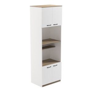 pak-230-000085 ΝΤΟΥΛΑΠΑ ΚΟΥΖΙΝΑΣ ROWAN PAKOWORLD ΣΕ ΛΕΥΚΗ-SONOMA ΑΠΟΧΡΩΣΗ 60X42X182ΕΚ