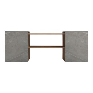 pak-230-000087-2 ΤΡΑΠΕΖΙ ΣΑΛΟΝΙΟΥ MORFI PAKOWORLD ΠΟΛΥΜΟΡΦΙΚΟ 3ΤΕΜ ΣΕ OAK-ΜΠΕΖ ΜΑΡΜΑΡΟΥ ΑΠΟΧΡΩΣΗ 105X45X37ΕΚ