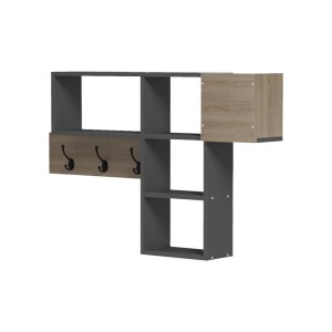 pak-230-000119-2 ΚΡΕΜΑΣΤΡΑ ΤΟΙΧΟΥ WENIA PAKOWORLD ΣΕ SONOMA-ΑΝΘΡΑΚΙ ΑΠΟΧΡΩΣΗ 99.5X15X61ΕΚ