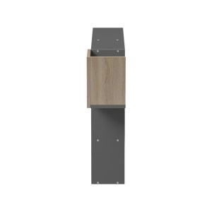 pak-230-000119-4 ΚΡΕΜΑΣΤΡΑ ΤΟΙΧΟΥ WENIA PAKOWORLD ΣΕ SONOMA-ΑΝΘΡΑΚΙ ΑΠΟΧΡΩΣΗ 99.5X15X61ΕΚ