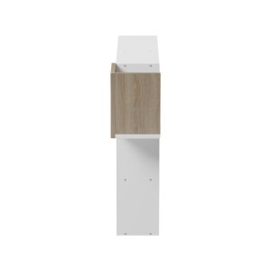 pak-230-000120-4 ΚΡΕΜΑΣΤΡΑ ΤΟΙΧΟΥ WENIA PAKOWORLD ΣΕ SONOMA-ΛΕΥΚΟ 99.5X15X61ΕΚ