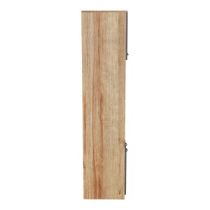 pak-230-000136-3 ΝΤΟΥΛΑΠΑ ΚΟΥΖΙΝΑΣ ROWAN PAKOWORLD ΣΕ OAK-ΑΝΘΡΑΚΙ ΑΠΟΧΡΩΣΗ 60X42X182ΕΚ