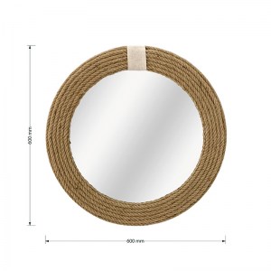 pak-233-000015-2 ΚΑΘΡΕΠΤΗΣ ROPE PAKOWORLD ΦΥΣΙΚΟ 60X2X60ΕΚ