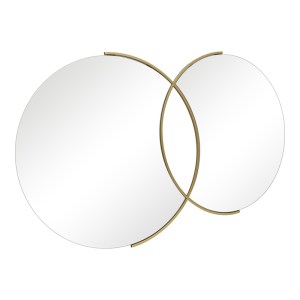 pak-233-000036-2 ΚΑΘΡΕΠΤΗΣ ΔΙΠΛΟΣ MIRYATA PAKOWORLD ΜΕΤΑΛΛΟ ΣΕ ΧΡΥΣΗ ΑΠΟΧΡΩΣΗ 105X3X60ΕΚ