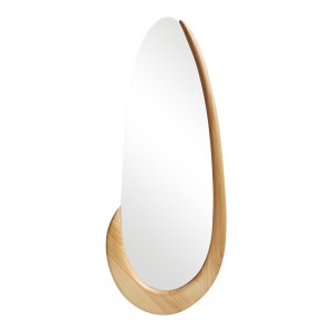 pak-233-000037 ΚΑΘΡΕΠΤΗΣ ΟΒΑΛ MARLY PAKOWORLD MDF ΣΕ ΦΥΣΙΚΗ ΑΠΟΧΡΩΣΗ 50.5X4X127ΕΚ