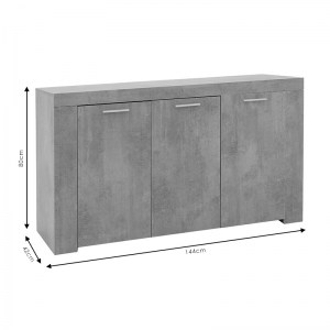 pak-235-000013-5 ΜΠΟΥΦΕΣ JOANNA PAKOWORLD ΛΕΥΚΟ 144X42X80ΕΚ