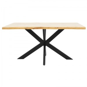 pak-235-000021-1 TΡΑΠΕΖΙ GILMAN PAKOWORLD MDF ΚΑΡΥΔΙ-ΜΑΥΡΟ 150X90X75ΕΚ