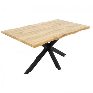 pak-235-000021-2 TΡΑΠΕΖΙ GILMAN PAKOWORLD MDF ΚΑΡΥΔΙ-ΜΑΥΡΟ 150X90X75ΕΚ