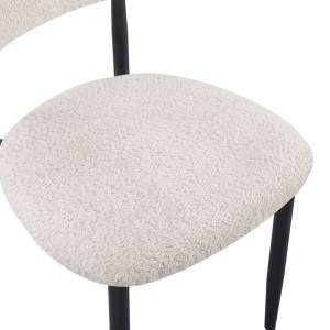 pak-235-000043-5 ΚΑΡΕΚΛΑ FOLEGIO PAKOWORLD ΜΠΟΥΚΛΕ ΣΕ ΚΡΕΜ ΑΠΟΧΡΩΣΗ ΜΕ ΜΑΥΡΑ ΠΟΔΙΑ 59X50X75ΕΚ