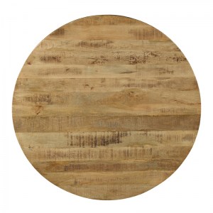 pak-240-000002-2 ΤΡΑΠΕΖΙ ROYALTY PAKOWORLD ΜΑΣΙΦ ΞΥΛΟ MANGO 4ΕΚ ΚΑΡΥΔΙ-ΠΟΔΙ ΜΑΥΡΟ Φ150X77ΕΚ