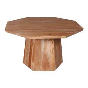 pak-240-000013-1 ΤΡΑΠΕΖΙ ΣΑΛΟΝΙΟΥ OCTAGON PAKOWORLD ΞΥΛΟ ACACIA ΣΕ ΦΥΙΚΗ ΑΠΟΧΡΩΣΗ Φ80X45ΕΚ