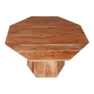 pak-240-000013-2 ΤΡΑΠΕΖΙ ΣΑΛΟΝΙΟΥ OCTAGON PAKOWORLD ΞΥΛΟ ACACIA ΣΕ ΦΥΙΚΗ ΑΠΟΧΡΩΣΗ Φ80X45ΕΚ