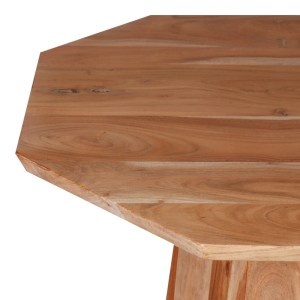pak-240-000013-3 ΤΡΑΠΕΖΙ ΣΑΛΟΝΙΟΥ OCTAGON PAKOWORLD ΞΥΛΟ ACACIA ΣΕ ΦΥΙΚΗ ΑΠΟΧΡΩΣΗ Φ80X45ΕΚ