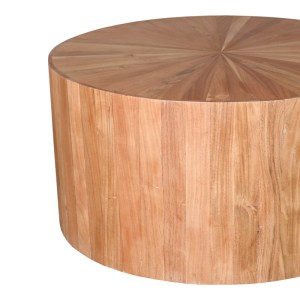 pak-240-000014-2 ΤΡΑΠΕΖΙ OSIRI PAKOWORLD ΞΥΛΟ ACACIA ΣΕ ΦΥΣΙΚΗ ΑΠΟΧΡΩΣΗ Φ80X45ΕΚ