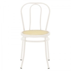 pak-243-000027-3 ΚΑΡΕΚΛΑ ΒΙΕΝΝΗΣ PAKOWORLD PE RATTAN ΜΠΕΖ-ΜΕΤΑΛΛΟ ΕΚΡΟΥ