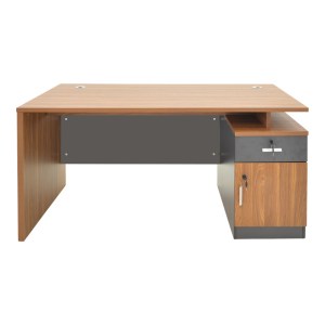 pak-246-000024-1 ΓΡΑΦΕΙΟ ΕΡΓΑΣΙΑΣ ΕΠΑΓΓΕΛΜΑΤΙΚΟ OSCAR PAKOWORLD ΣΕ ΚΑΡΥΔΙ-ΑΝΘΡΑΚΙ ΑΠΟΧΡΩΣΗ 180X90X76ΕΚ