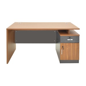 pak-246-000025-1 ΓΡΑΦΕΙΟ ΕΡΓΑΣΙΑΣ ΕΠΑΓΓΕΛΜΑΤΙΚΟ OSCAR PAKOWORLD ΣΕ ΚΑΡΥΔΙ-ΑΝΘΡΑΚΙ ΑΠΟΧΡΩΣΗ 150X80X76ΕΚ