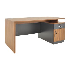 pak-246-000025 ΓΡΑΦΕΙΟ ΕΡΓΑΣΙΑΣ ΕΠΑΓΓΕΛΜΑΤΙΚΟ OSCAR PAKOWORLD ΣΕ ΚΑΡΥΔΙ-ΑΝΘΡΑΚΙ ΑΠΟΧΡΩΣΗ 150X80X76ΕΚ