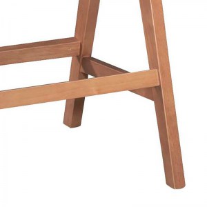 pak-247-000009-2 ΣΚΑΜΠΟ BAR WINSLOW PAKOWORLD ΞΥΛΟ RUBBERWOOD ΑΝΟΙΚΤΟ ΚΑΡΥΔΙ-PVC RATTAN ΦΥΣΙΚΟ-ΥΦΑΣΜΑ ΓΚΡΙ