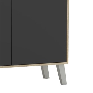 pak-248-000005-2 ΜΠΟΥΦΕΣ BILLIE PAKOWORLD SONOMA-ΓΚΡΙ 149X40X77ΕΚ