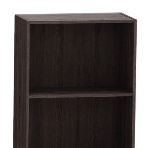pak-248-000009-1 ΒΙΒΛΙΟΘΗΚΗ PRESLEY PAKOWORLD GREY-WENGE 60X30X167ΕΚ