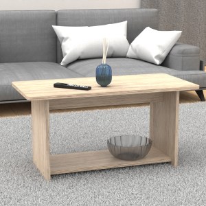 pak-248-000025-1 ΤΡΑΠΕΖΙ KUMBA PAKOWORLD ΣΕ OAK ΑΠΟΧΡΩΣΗ 80X40X42ΕΚ