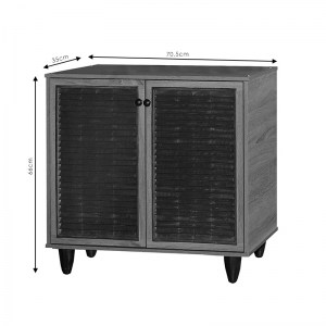 pak-249-000001-3 ΠΑΠΟΥΤΣΟΘΗΚΗ-ΝΤΟΥΛΑΠΙ RONAN PAKOWORLD 9 ΖΕΥΓΩΝ ΧΡΩΜΑ ΚΑΡΥΔΙ SO 70.5X35X66ΕΚ