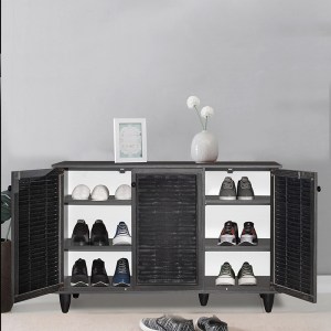 pak-249-000006-3 ΠΑΠΟΥΤΣΟΘΗΚΗ-ΝΤΟΥΛΑΠΙ RONAN PAKOWORLD 12 ΖΕΥΓΩΝ ΧΡΩΜΑ WENGE EO 105X35X66ΕΚ