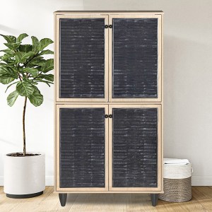 pak-249-000017-2 ΠΑΠΟΥΤΣΟΘΗΚΗ-ΝΤΟΥΛΑΠΙ RONAN PAKOWORLD ΧΡΩΜΑ ΦΥΣΙΚΟ ASO 70.5X35X122ΕΚ