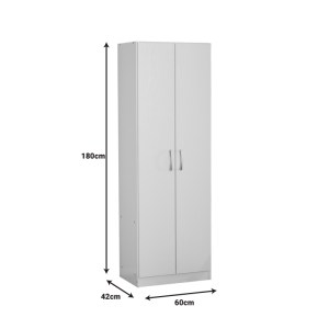 pak-249-000056-3 ΝΤΟΥΛΑΠΑ JONAR PAKOWORLD ΔΙΦΥΛΛΗ ΛΕΥΚΟ ΧΡΩΜΑ ΜΕΛΑΜΙΝΗΣ 60X42X180ΕΚ
