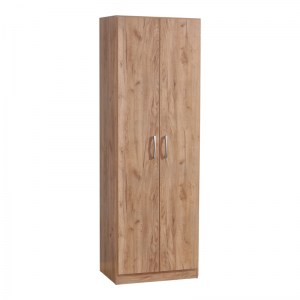 pak-249-000057 ΝΤΟΥΛΑΠΑ JONAR PAKOWORLD ΔΙΦΥΛΛΗ OAK ΜΕΛΑΜΙΝΗΣ 60X42X180ΕΚ