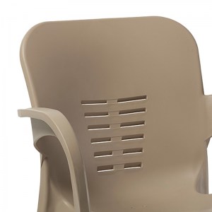 pak-253-000022-1 ΠΟΛΥΘΡΟΝΑ FEAST PAKOWORLD PP CAPPUCINO-ΑΛΟΥΜΙΝΙΟ ΓΚΡΙ