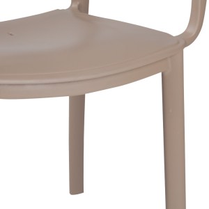 pak-253-000097-3 ΤΡΑΠΕΖΑΡΙΑ ICON-FRONTLINE PAKOWORLD ΣΕΤ 3ΤΕΜ PP ΣΕ CAPPUCCINO ΑΠΟΧΡΩΣΗ