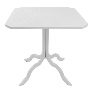 pak-253-000118-1 ΤΡΑΠΕΖΙ ICON  PAKOWORLD PP ΣΕ ΛΕΥΚΗ ΑΠΟΧΡΩΣΗ 80X80X74.5ΕΚ