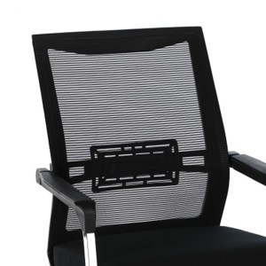 pak-254-000001-4 ΚΑΡΕΚΛΑ ΓΡΑΦΕΙΟΥ ΕΠΙΣΚΕΠΤΗ CHROMATIC PAKOWORLD ΜΕΤΑΛΛΟ-MESH ΜΑΥΡΟ