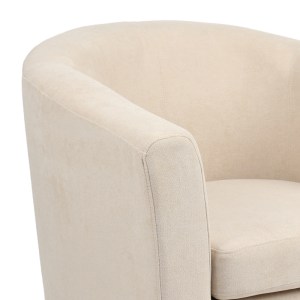 pak-255-000054-4 ΠΟΛΥΘΡΟΝΑ TRONMO PAKOWORLD ΚΡΕΜ ΥΦΑΣΜΑ ΚΑΙ ΠΟΔΙ RUBBERWOOD ΣΕ ΦΥΣΙΚΗ ΑΠΟΧΡΩΣΗ 75X69X75ΕΚ
