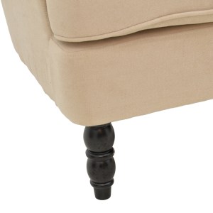pak-255-000057-7 ΠΟΛΥΘΡΟΝΑ KEISI PAKOWORLD ΜΠΕΖ ΥΦΑΣΜΑ-ΠΟΔΙ RUBBERWOOD ΣΕ ΜΑΥΡΗ ΑΠΟΧΡΩΣΗ 81.5X84X92.5ΕΚ