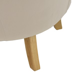 pak-255-000064-8 ΠΟΛΥΘΡΟΝΑ KEISI PAKOWORLD ΚΡΕΜ ΒΕΛΟΥΔΟ-ΠΟΔΙ ΦΥΣΙΚΟ ΞΥΛΟ 81.5X84X92.5ΕΚ