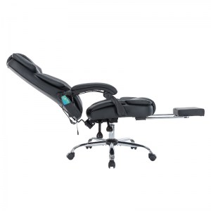 pak-256-000004-4 ΚΑΡΕΚΛΑ ΓΡΑΦΕΙΟΥ ΔΙΕΥΘΥΝΤΗ THRIVE PAKOWORLD PREMIUM QUALITY ΜΗΧΑΝΙΣΜΟΣ MASSAGE-ΘΕΡΜΑΙΝΟΜΕΝΗ ΠΛΑΤΗ PU ΜΑΥΡΟ