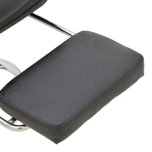 pak-256-000015-6 ΚΑΡΕΚΛΑ ΓΡΑΦΕΙΟΥ ΔΙΕΥΘΥΝΤΗ ΜΕ ΥΠΟΠΟΔΙΟ ZANCI PAKOWORLD PU ΜΑΥΡΟ 70X66X112-120ΕΚ