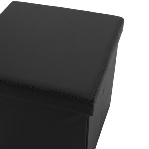 pak-257-000012-3 ΣΚΑΜΠΟ-ΜΠΑΟΥΛΟ CRYSTAL PAKOWORLD PU ΜΑΥΡΟ 38X38X38ΕΚ