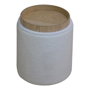 pak-257-000035-1 ΣΚΑΜΠΟ-ΜΠΑΟΥΛΟ BATUR PAKOWORLD ΜΠΟΥΚΛΕ ΥΦΑΣΜΑ ΣΕ ΛΕΥΚΗ ΑΠΟΧΡΩΣΗ Φ34X38ΕΚ