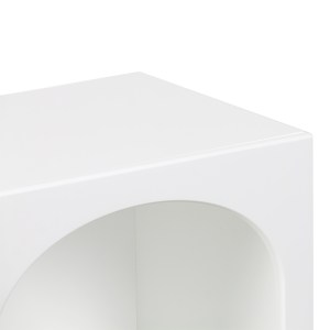 pak-260-000025-3 ΚΟΜΟΔΙΝΟ EMERSI PAKOWORLD MDF ΣΕ ΛΕΥΚΗ ΑΠΟΧΡΩΣΗ 40X32X70ΕΚ