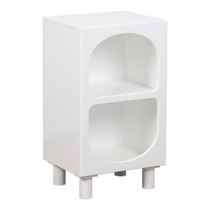 pak-260-000025 ΚΟΜΟΔΙΝΟ EMERSI PAKOWORLD MDF ΣΕ ΛΕΥΚΗ ΑΠΟΧΡΩΣΗ 40X32X70ΕΚ