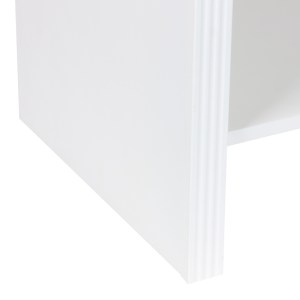 pak-260-000026-6 ΚΟΜΟΔΙΝΟ ZEPLEN PAKOWORLD MDF ΣΕ ΛΕΥΚΗ ΑΠΟΧΡΩΣΗ 40X30X53ΕΚ