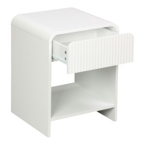 pak-260-000029-1 ΚΟΜΟΔΙΝΟ ZEPLEN PAKOWORLD MDF ΣΕ ΛΕΥΚΗ ΑΠΟΧΡΩΣΗ 40X40X53ΕΚ