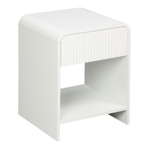 pak-260-000029-3 ΚΟΜΟΔΙΝΟ ZEPLEN PAKOWORLD MDF ΣΕ ΛΕΥΚΗ ΑΠΟΧΡΩΣΗ 40X40X53ΕΚ